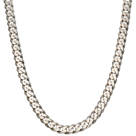 Sterling Silver Curb Chain 20"