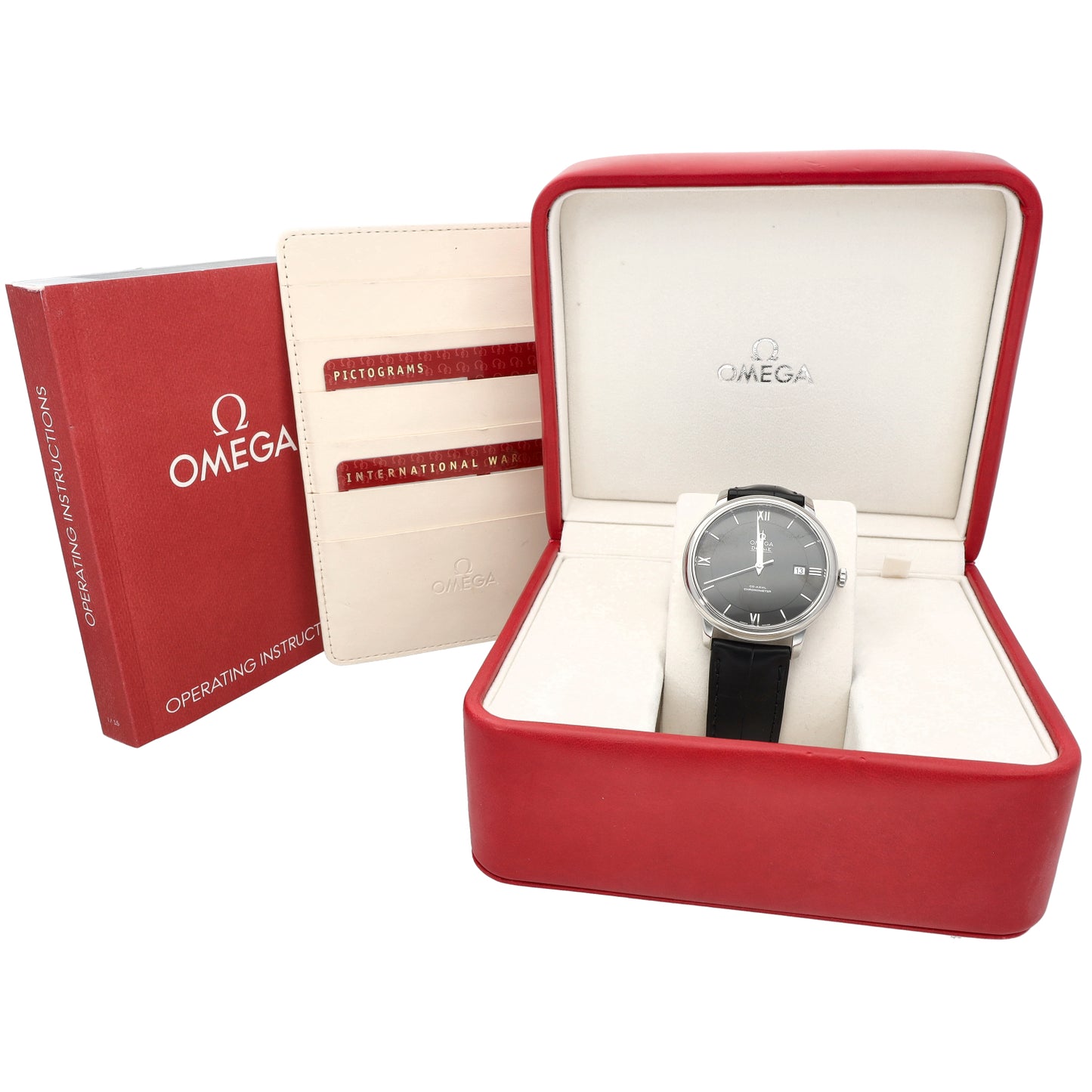 Omega De Ville Prestige 424.13.40.20.01.001 39.5mm Stainless Steel Watch