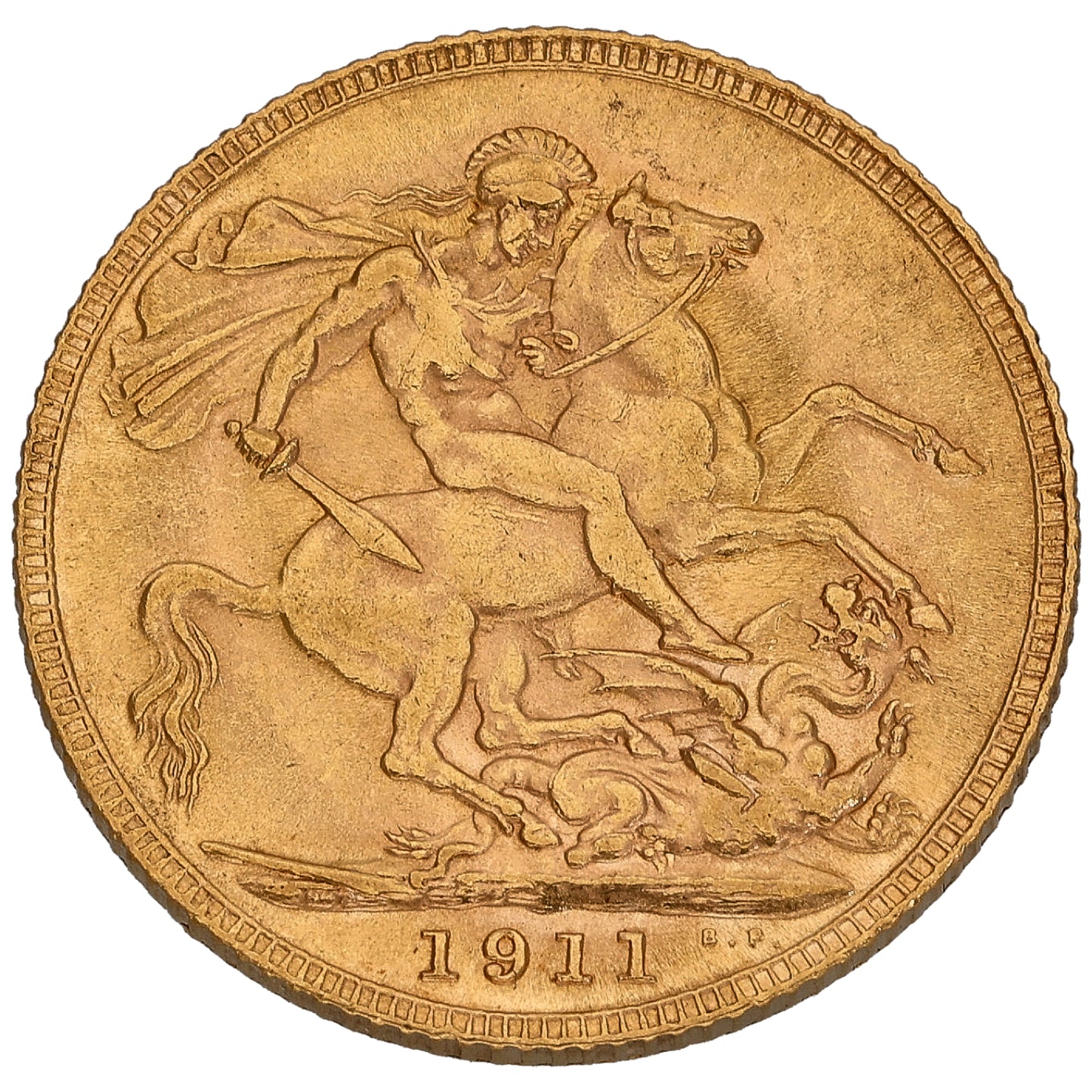 22ct Gold King George V Full Sovereign Coin 1911