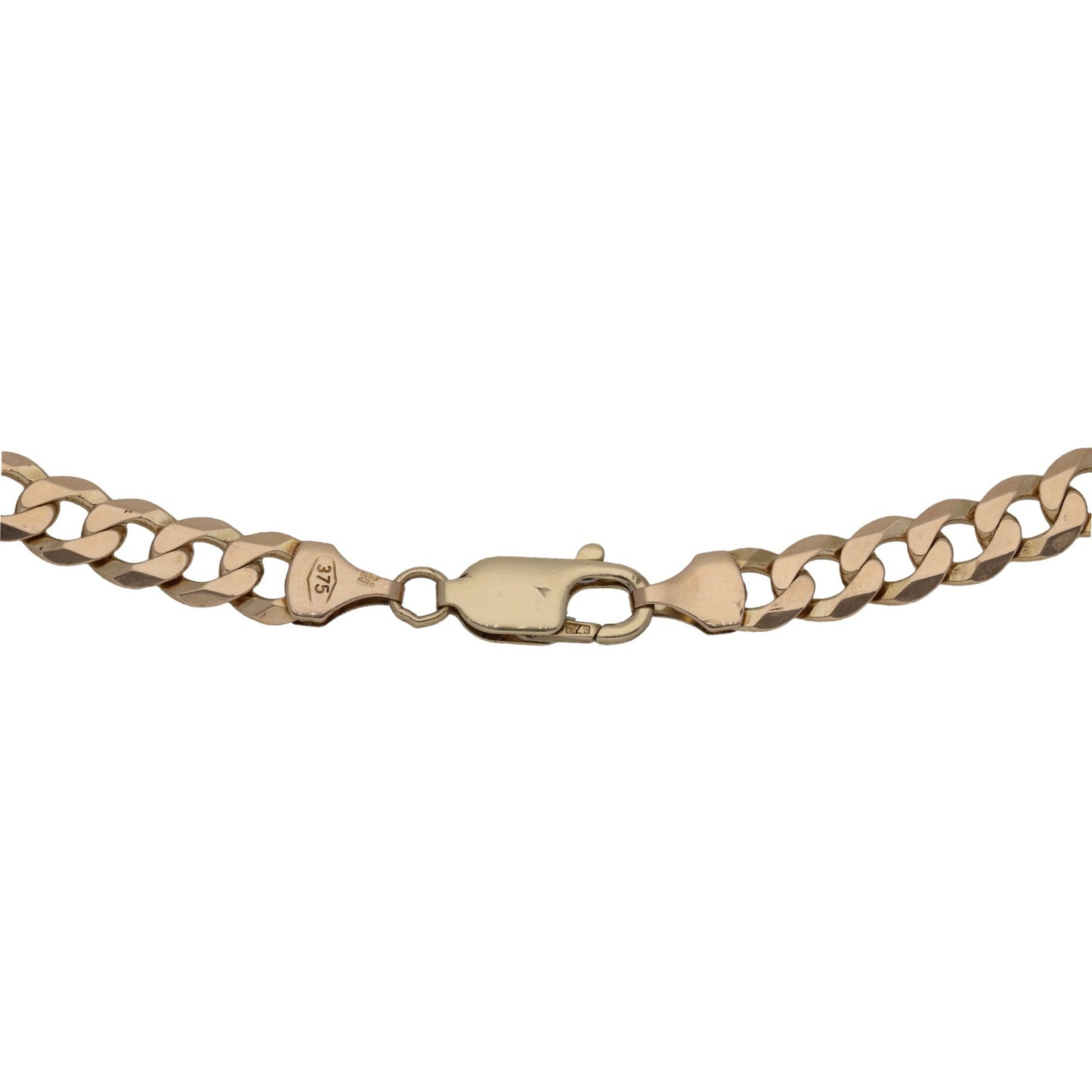 9ct Gold Curb Chain 20"