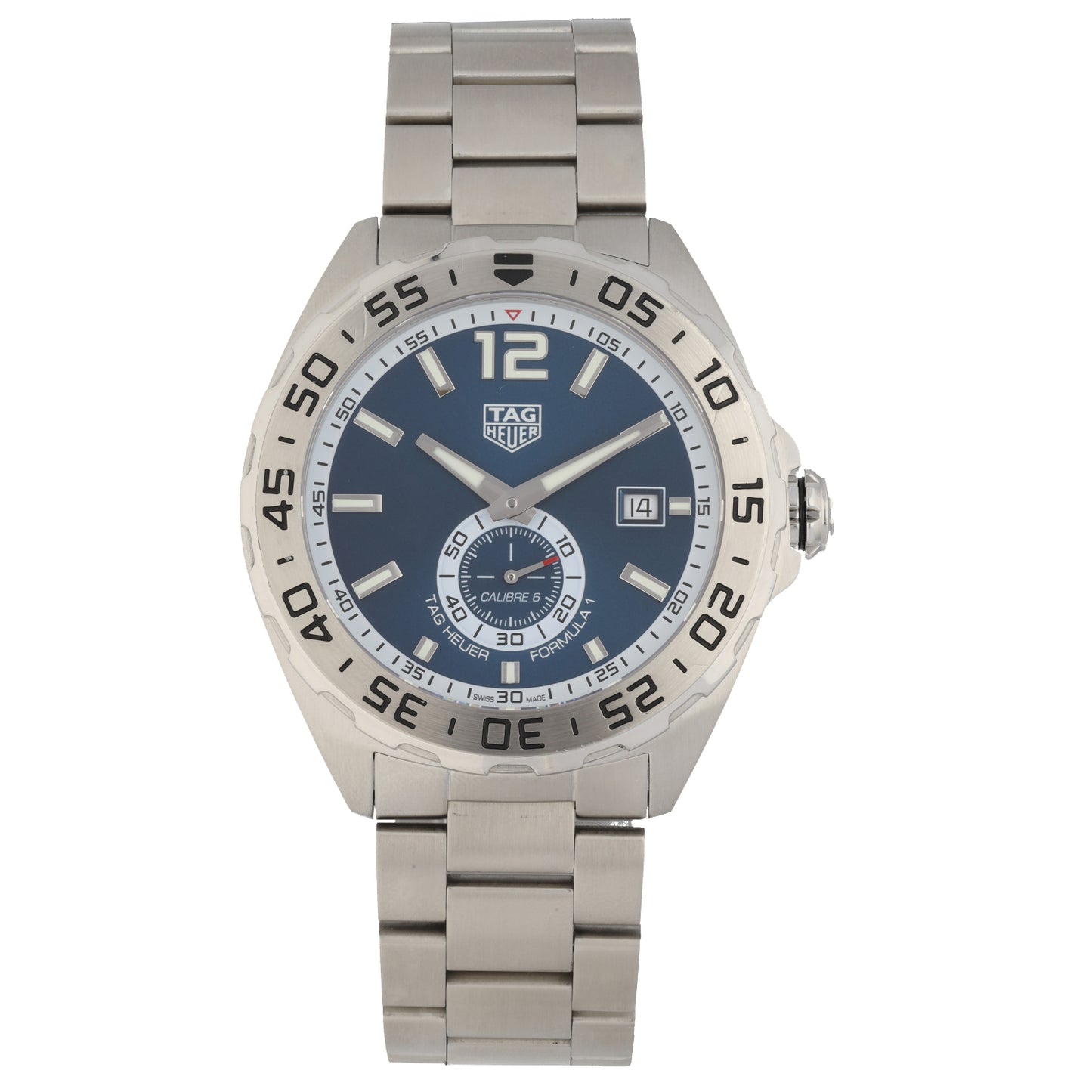 Tag Heuer Formula 1 WAZ2014 43mm Stainless Steel Watch