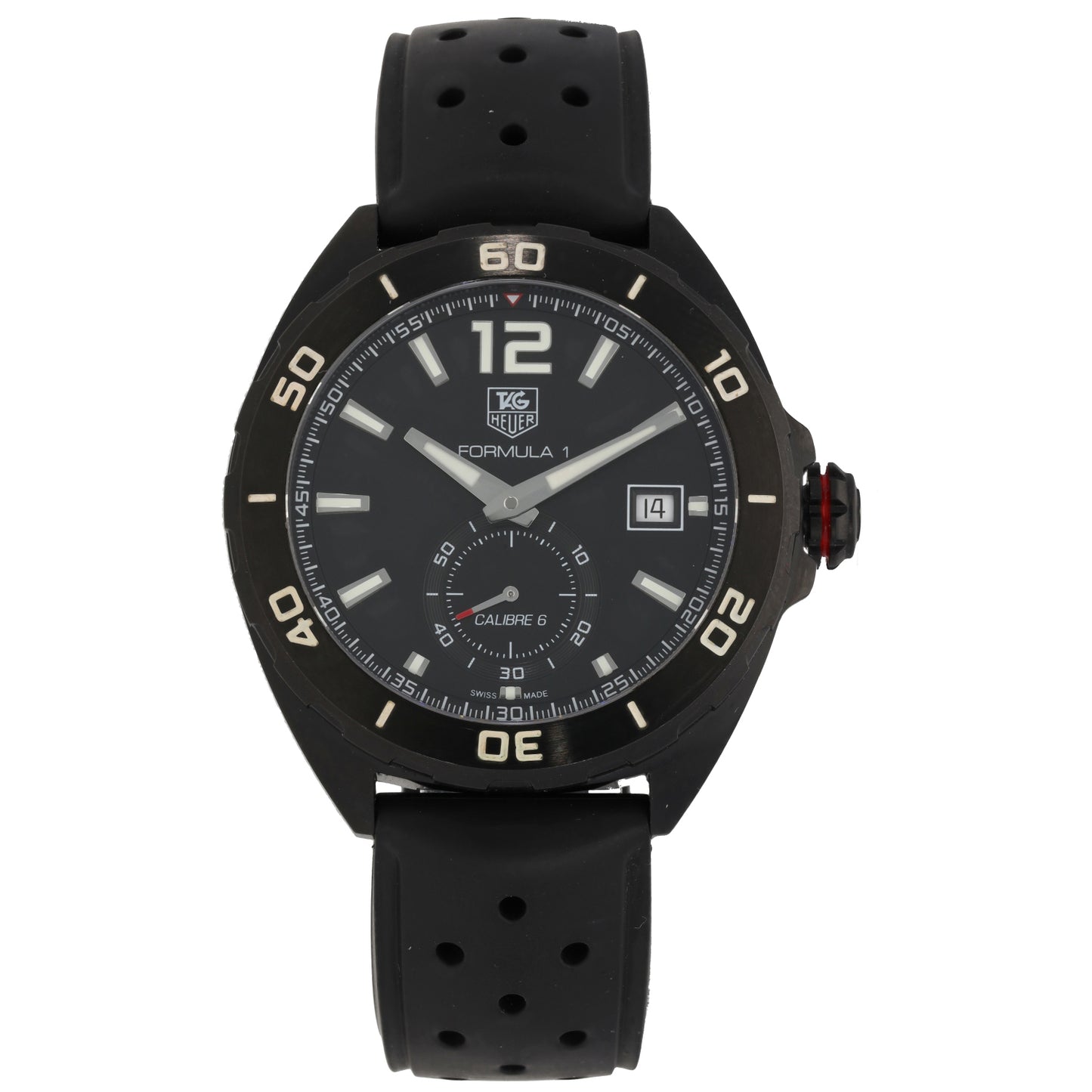 Tag Heuer Formula 1 WAZ2112 41mm PVD Stainless Steel Watch