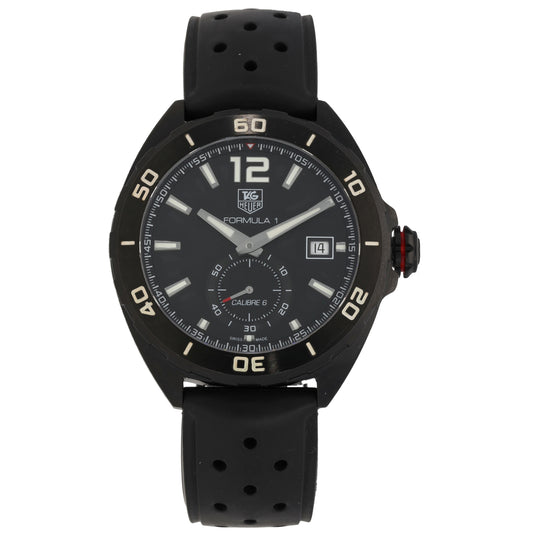 Tag Heuer Formula 1 WAZ2112 41mm PVD Stainless Steel Watch