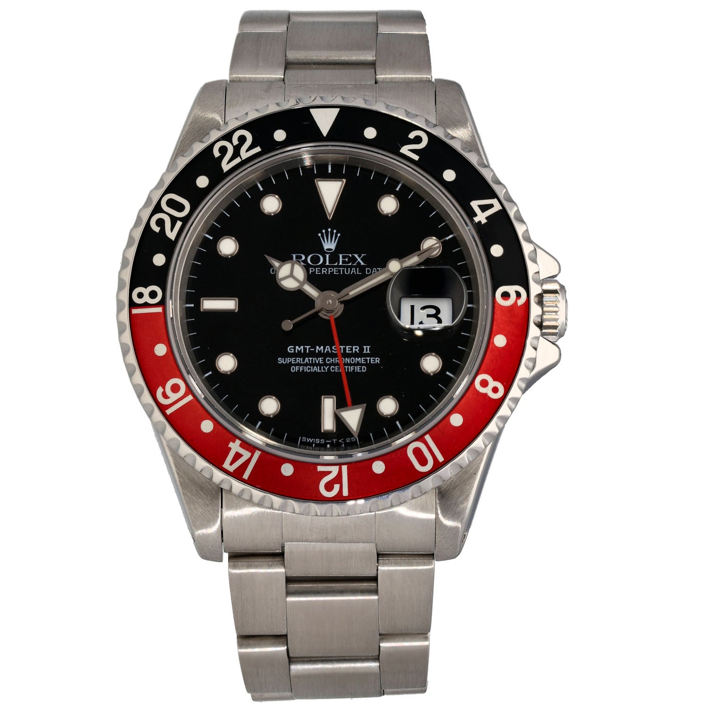 Rolex GMT Master II 16710 40mm Stainless Steel Watch