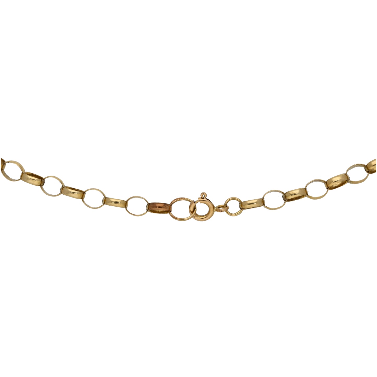 9ct Gold Belcher Chain 20"