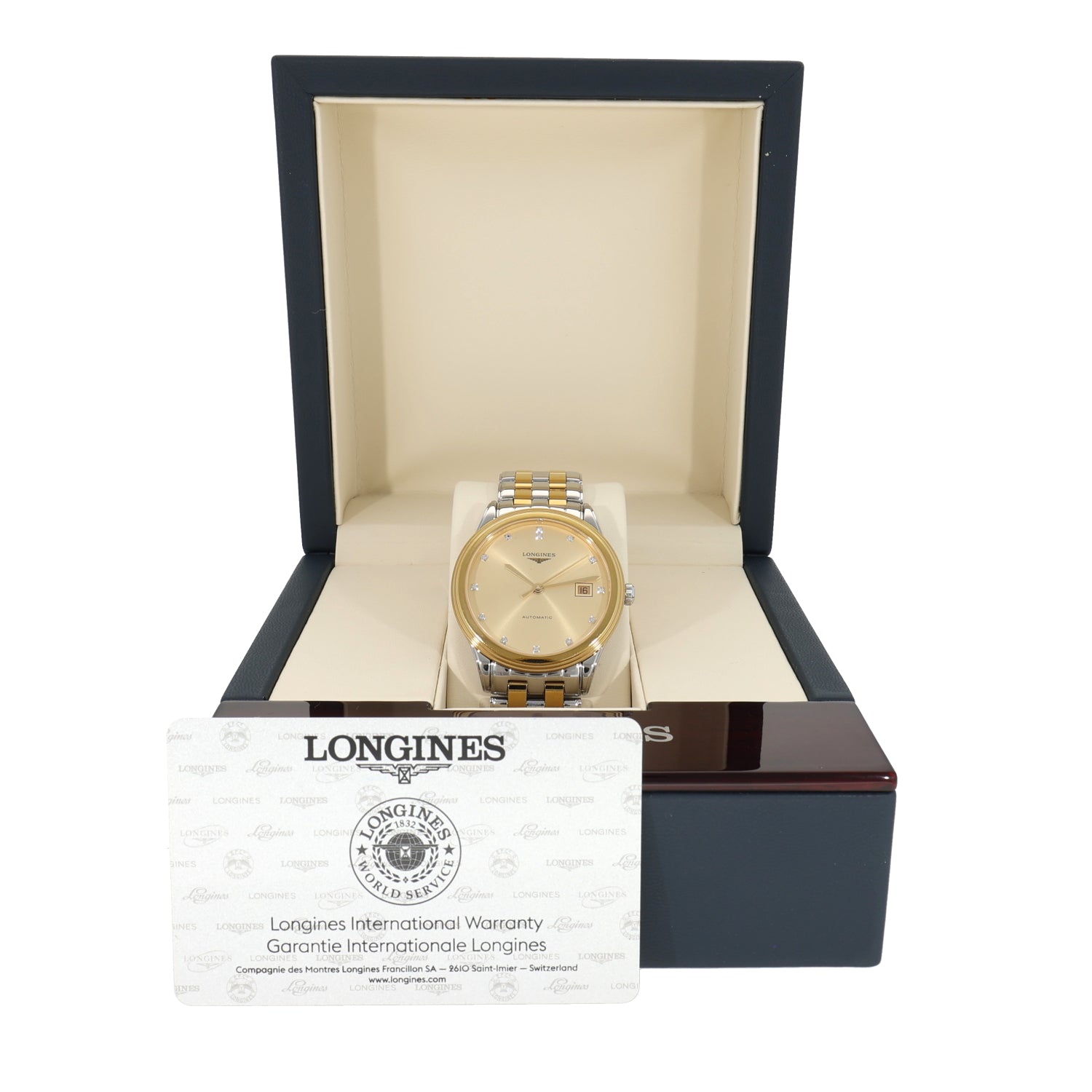 Longines Master Collection L4.974.3 38.5mm Bi Colour Watch Reduced H T