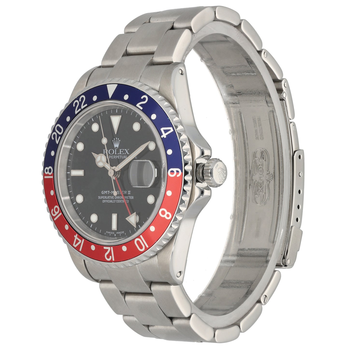 Rolex GMT Master II 16710 40mm Stainless Steel Watch