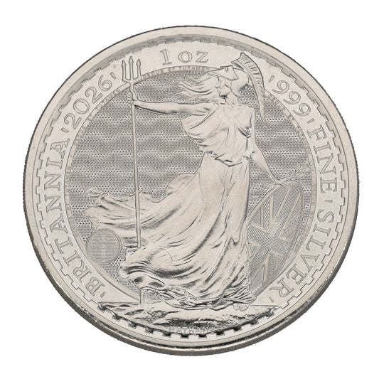 Fine Silver King Charles III 1 OZ Britannia Coin 2026