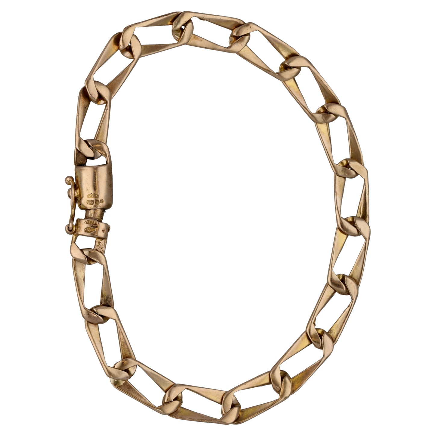 9ct Gold Curb Bracelet