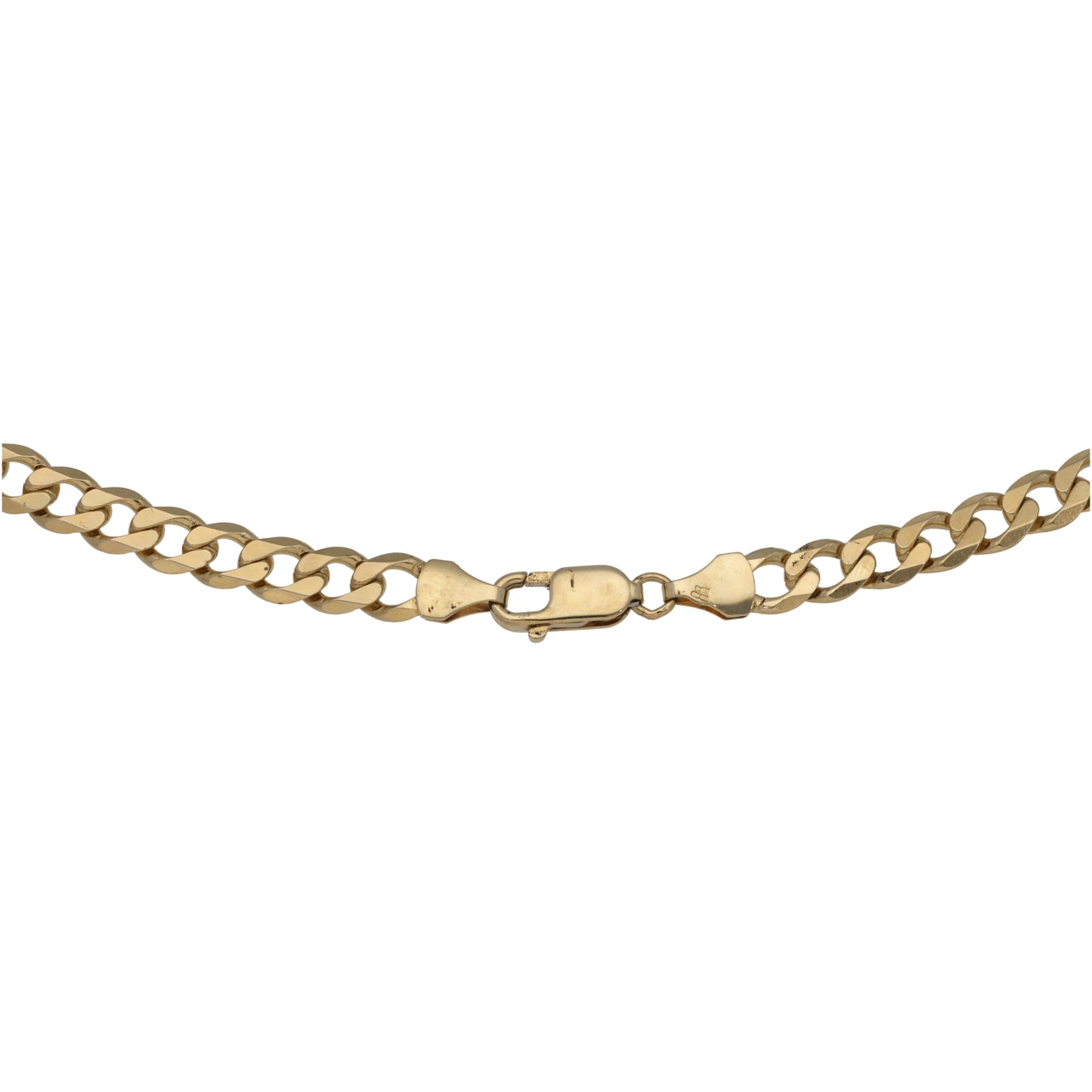 9ct Gold Curb Chain 20"