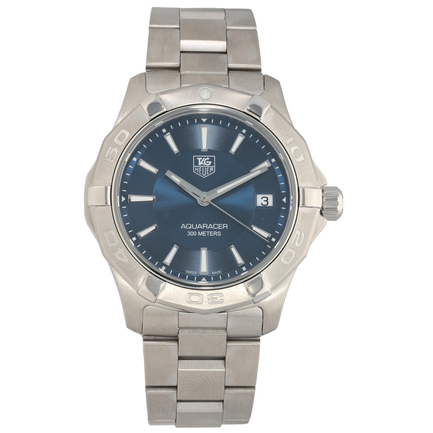 Tag Heuer Aquaracer WAP1112 41mm Stainless Steel Watch