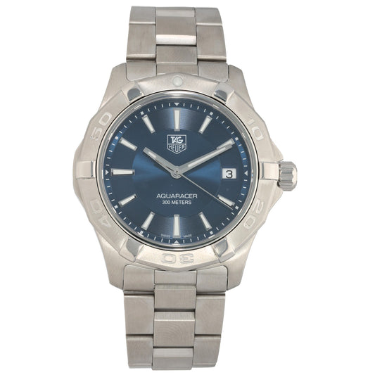 Tag Heuer Aquaracer WAP1112 41mm Stainless Steel Watch