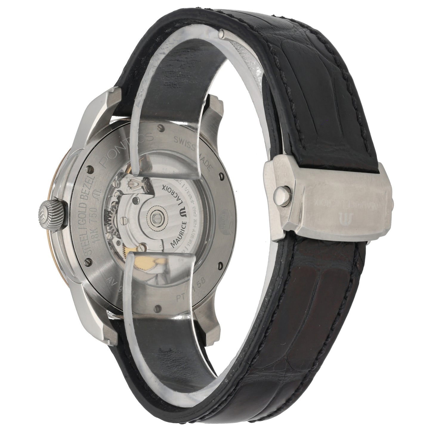 Maurice Lacroix Pontos PT6158 41mm Gold Watch