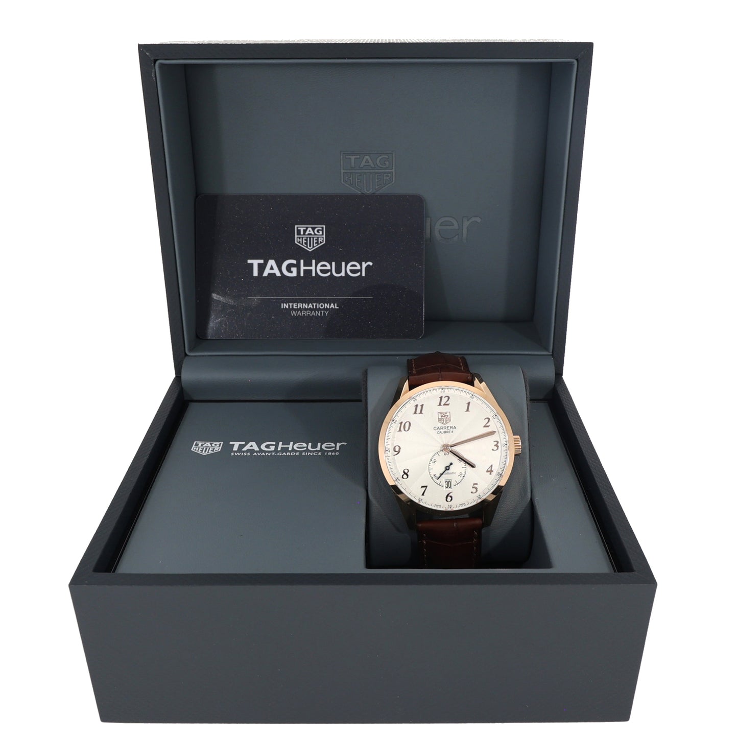 Tag Heuer Carrera WAS2140 39mm Gold Watch