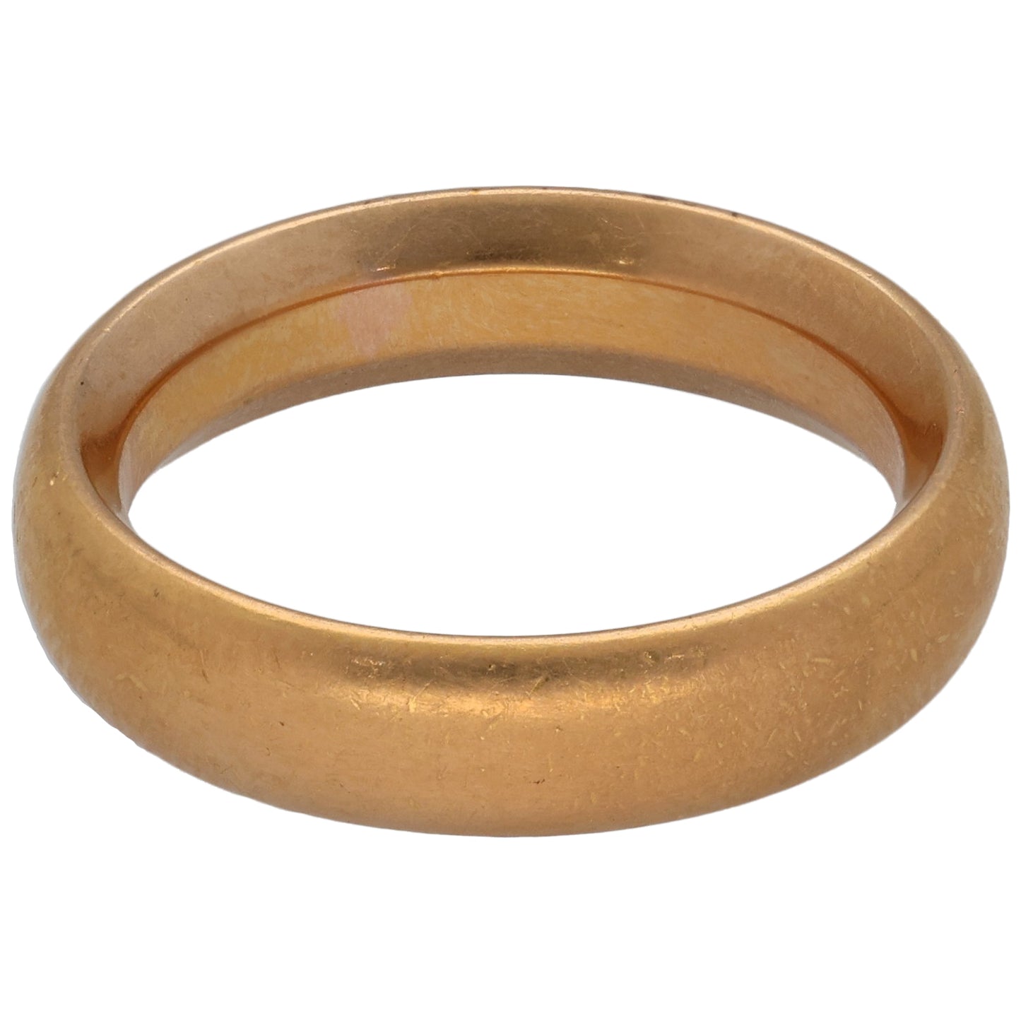 22ct Gold Plain Wedding Ring Size R