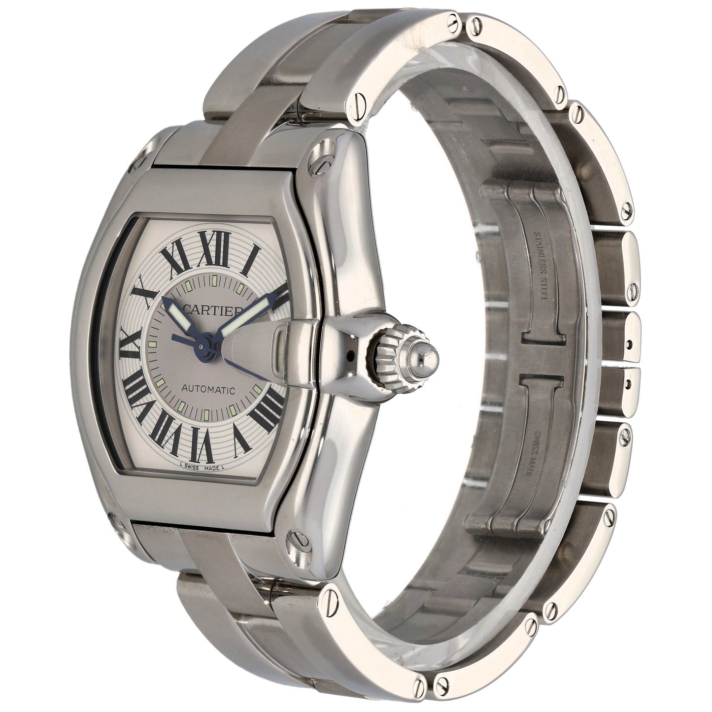 Cartier Roadster 2510 37mm Stainless Steel Watch