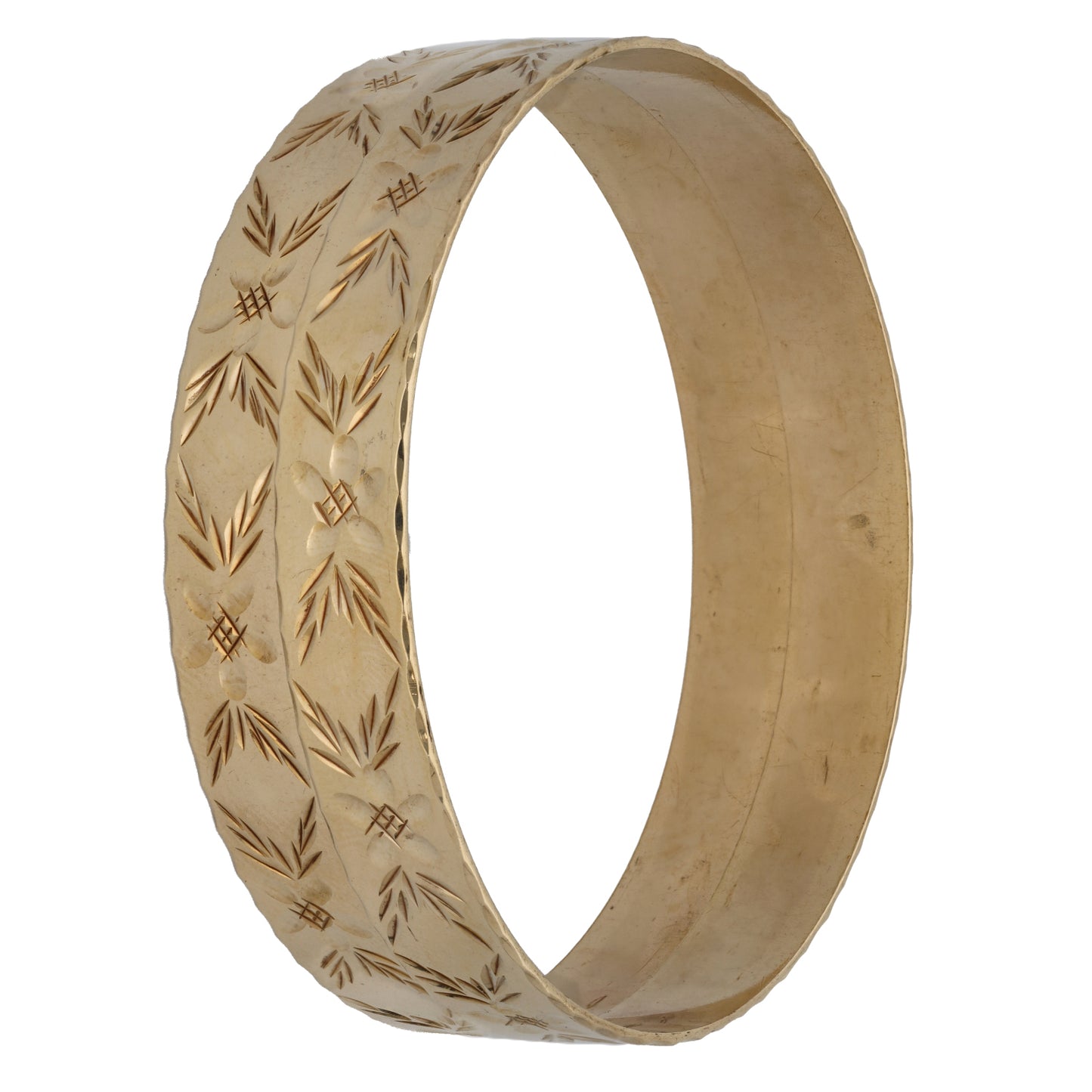 9ct Gold Set of 2 Bangles