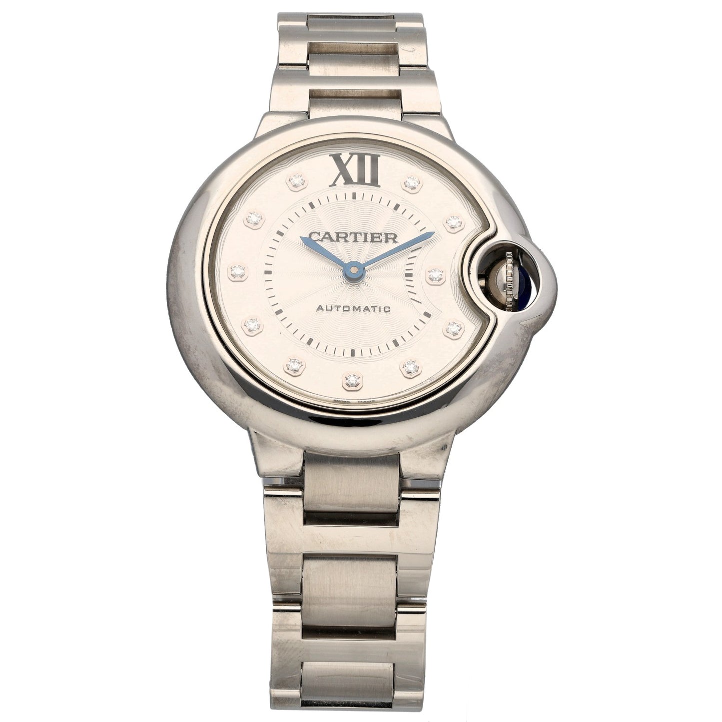 Cartier Ballon Bleu W4BB0021 33mm Stainless Steel Watch