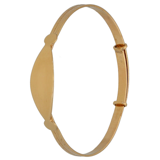 9ct Gold Expanding Bangle
