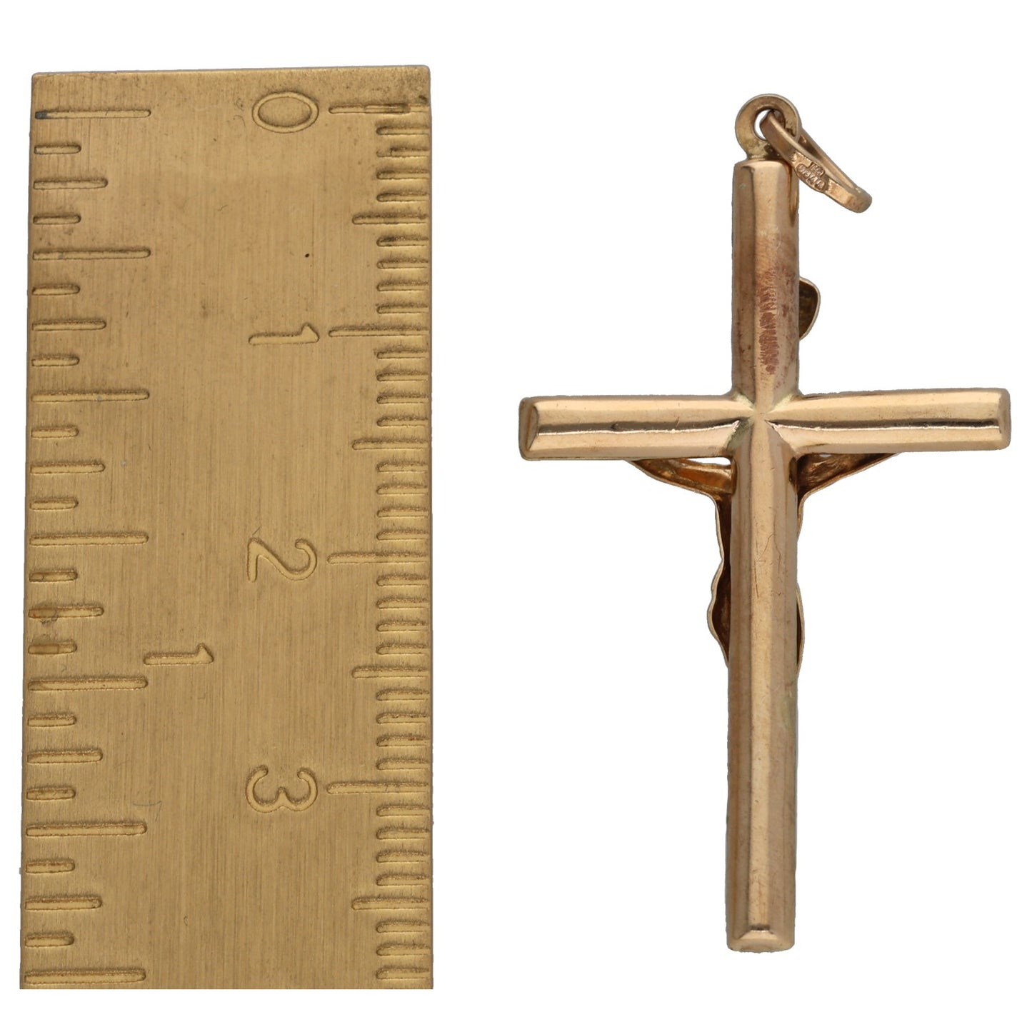 9ct Gold Crucifix Pendant