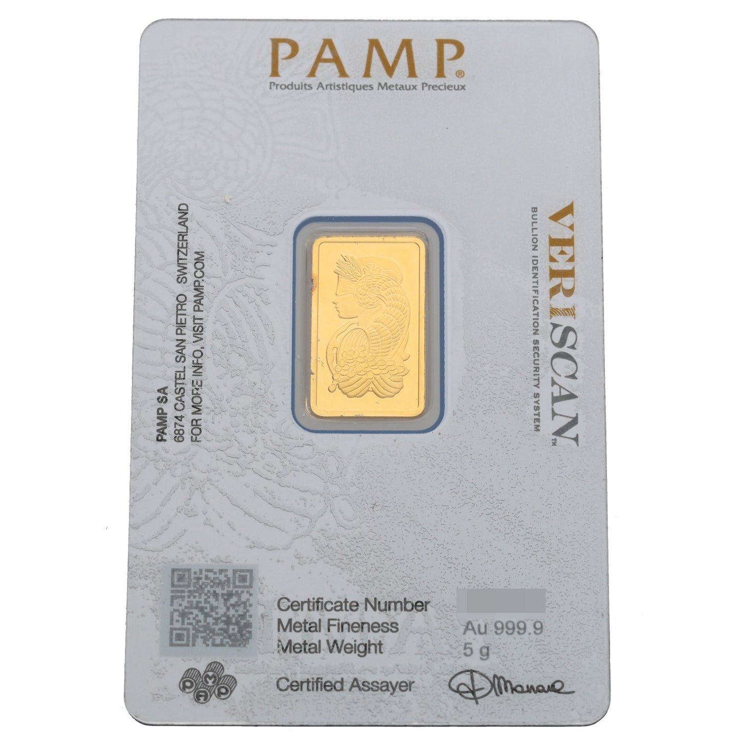 24ct 5g Gold Bar