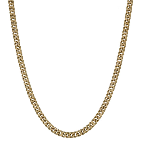 9ct Gold Curb Chain 20"
