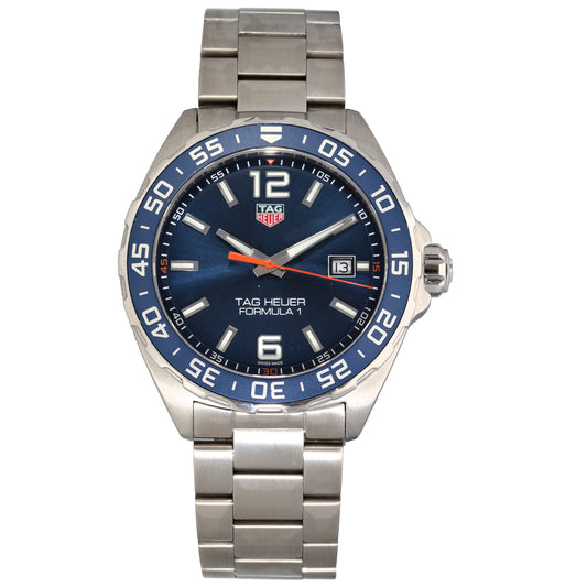 Tag Heuer Formula 1 WAZ1010 43mm Stainless Steel Watch