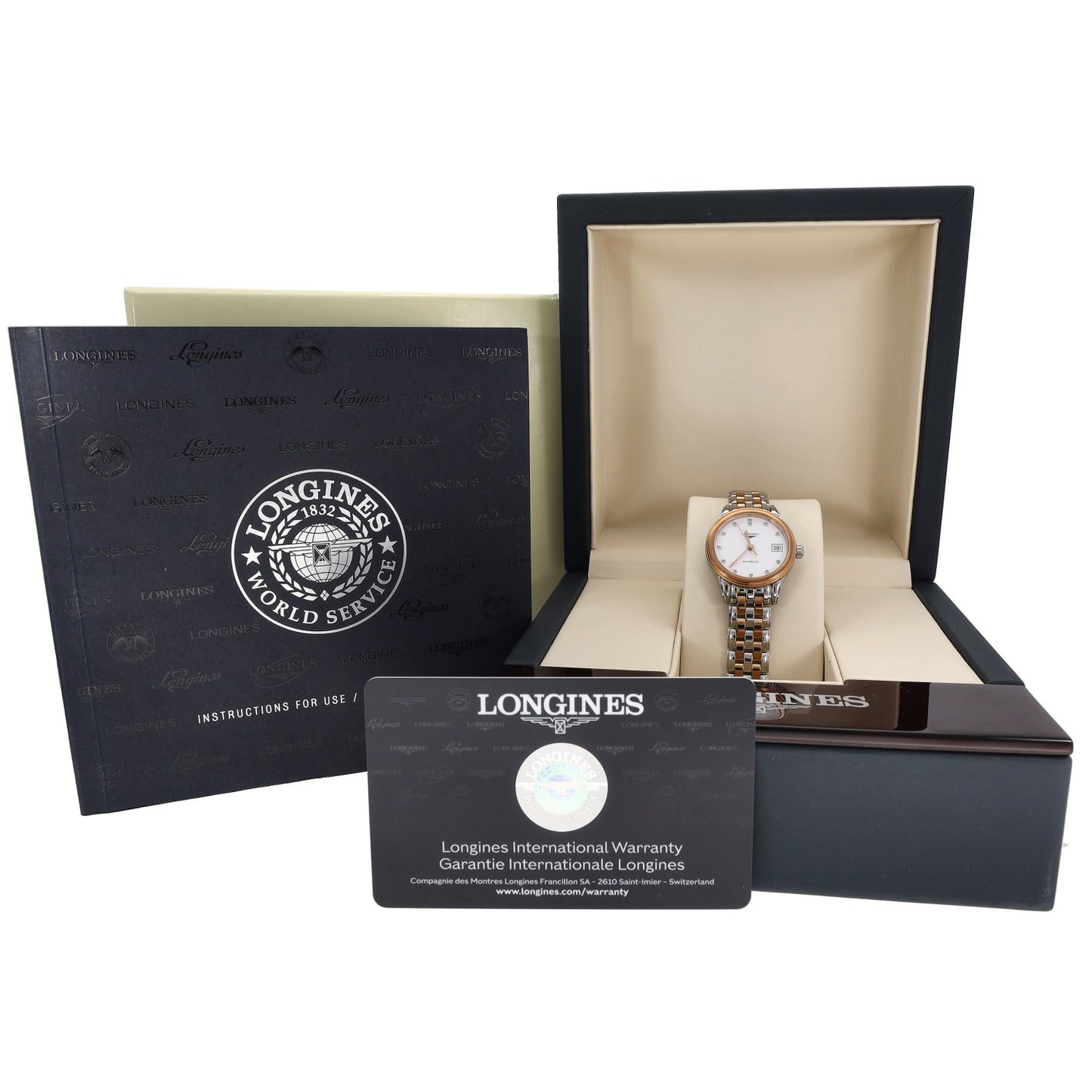 Longines Flagship L4.274.3 26mm Bi-Colour Watch