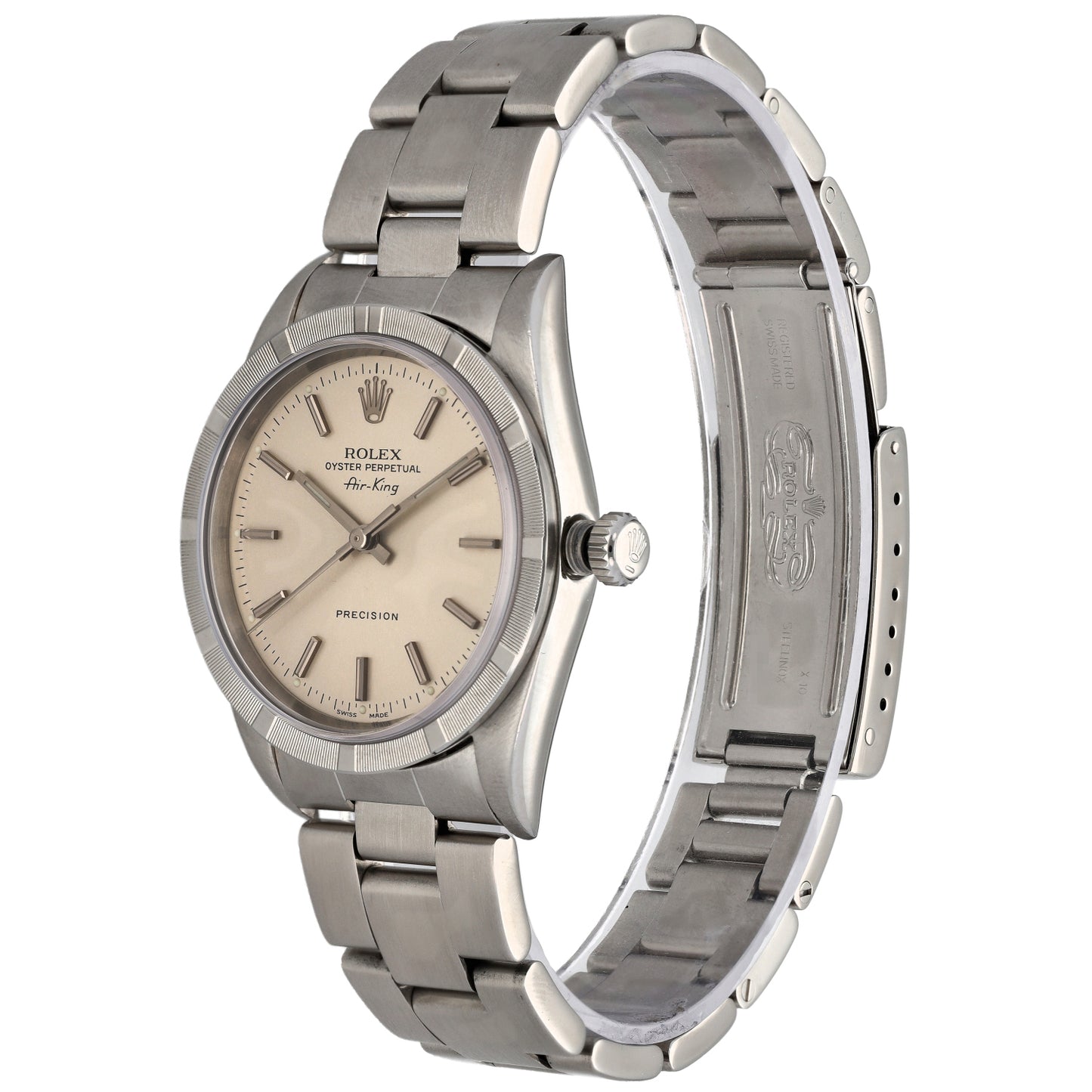 Rolex Air King 14010 34mm Stainless Steel Watch