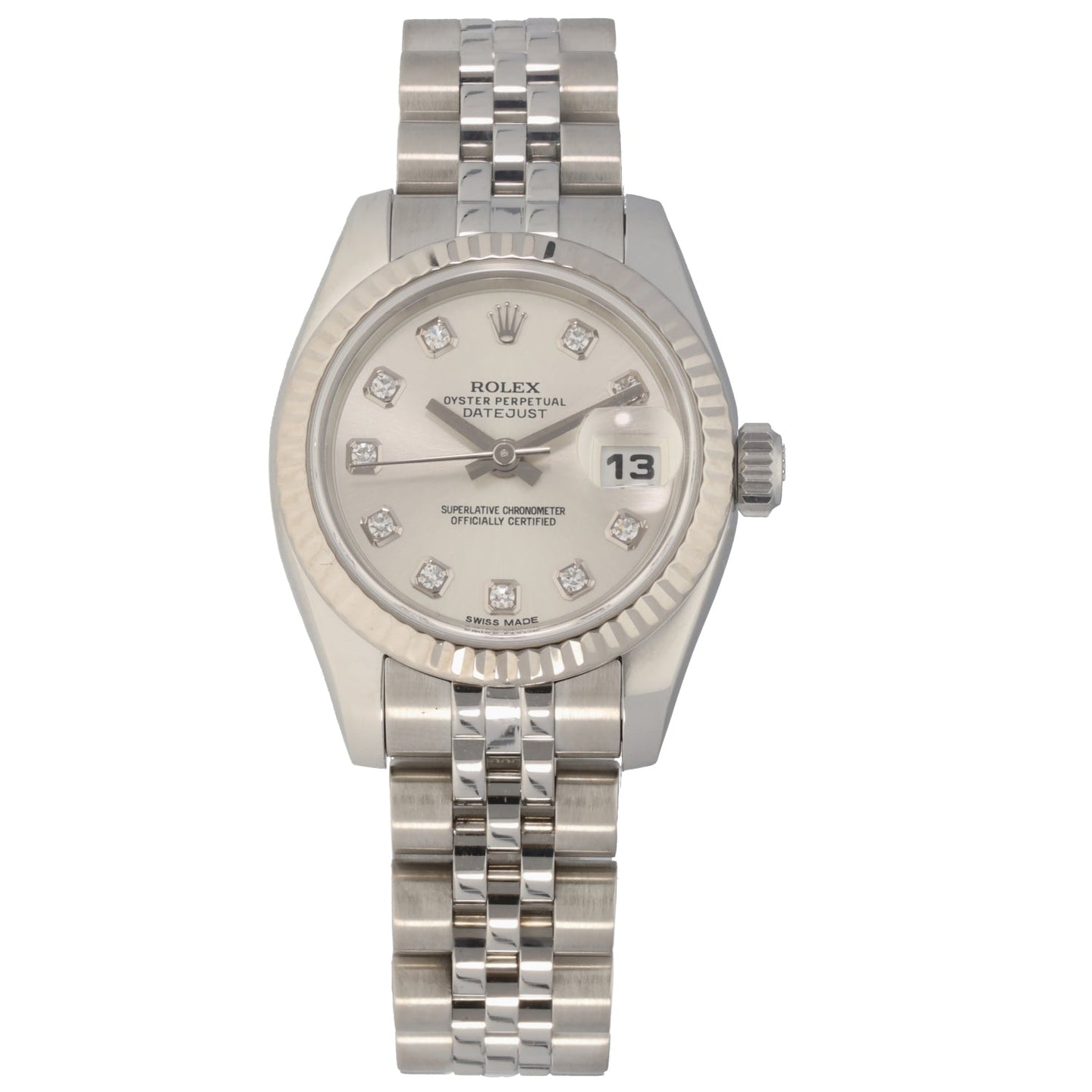 Rolex Lady Datejust 179174 26mm Stainless Steel Watch