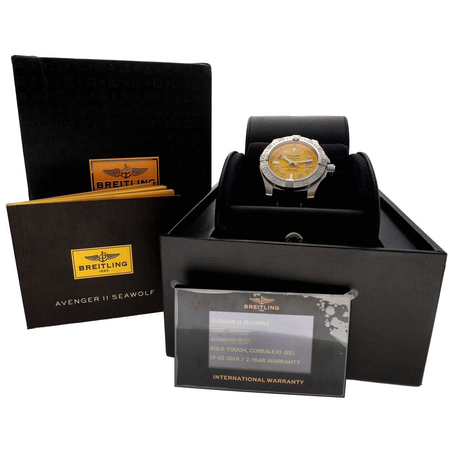 Breitling Avenger II Seawolf A17331 45mm Stainless Steel Watch
