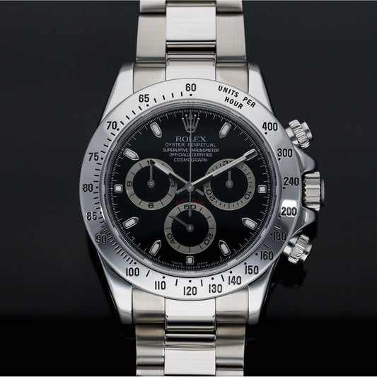 Rolex Cosmograph Daytona 116520 40mm Stainless Steel Watch