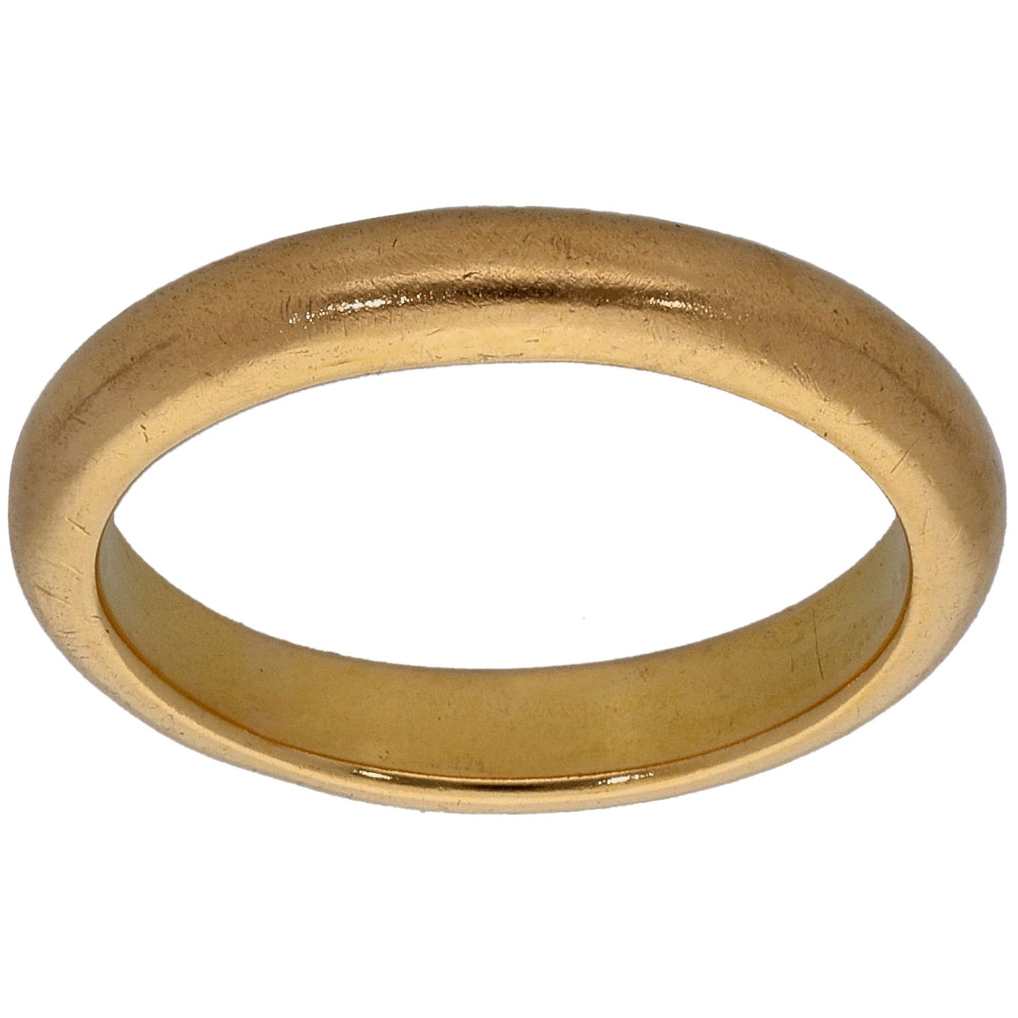 22ct Gold Plain Wedding Ring Size K