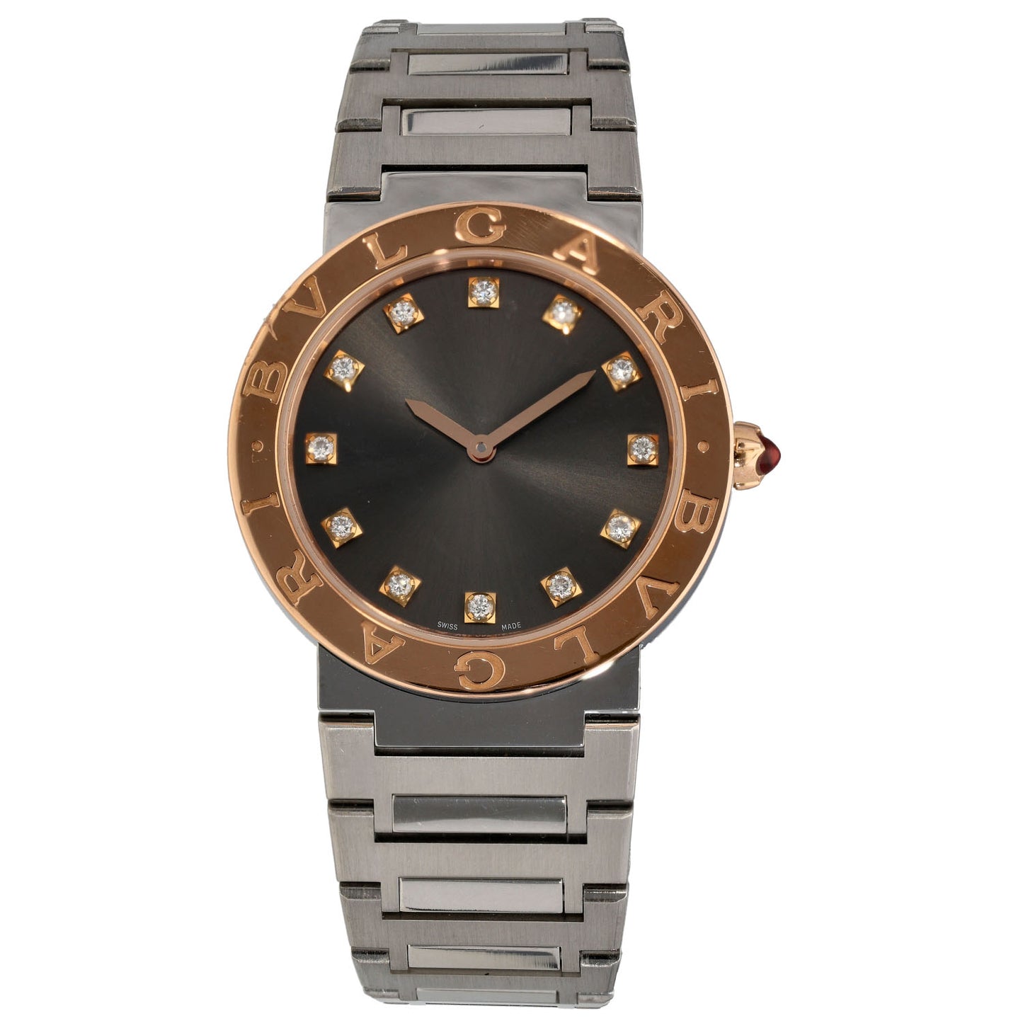 Bvlgari BB P 33 SG 33mm Bi-Colour Watch