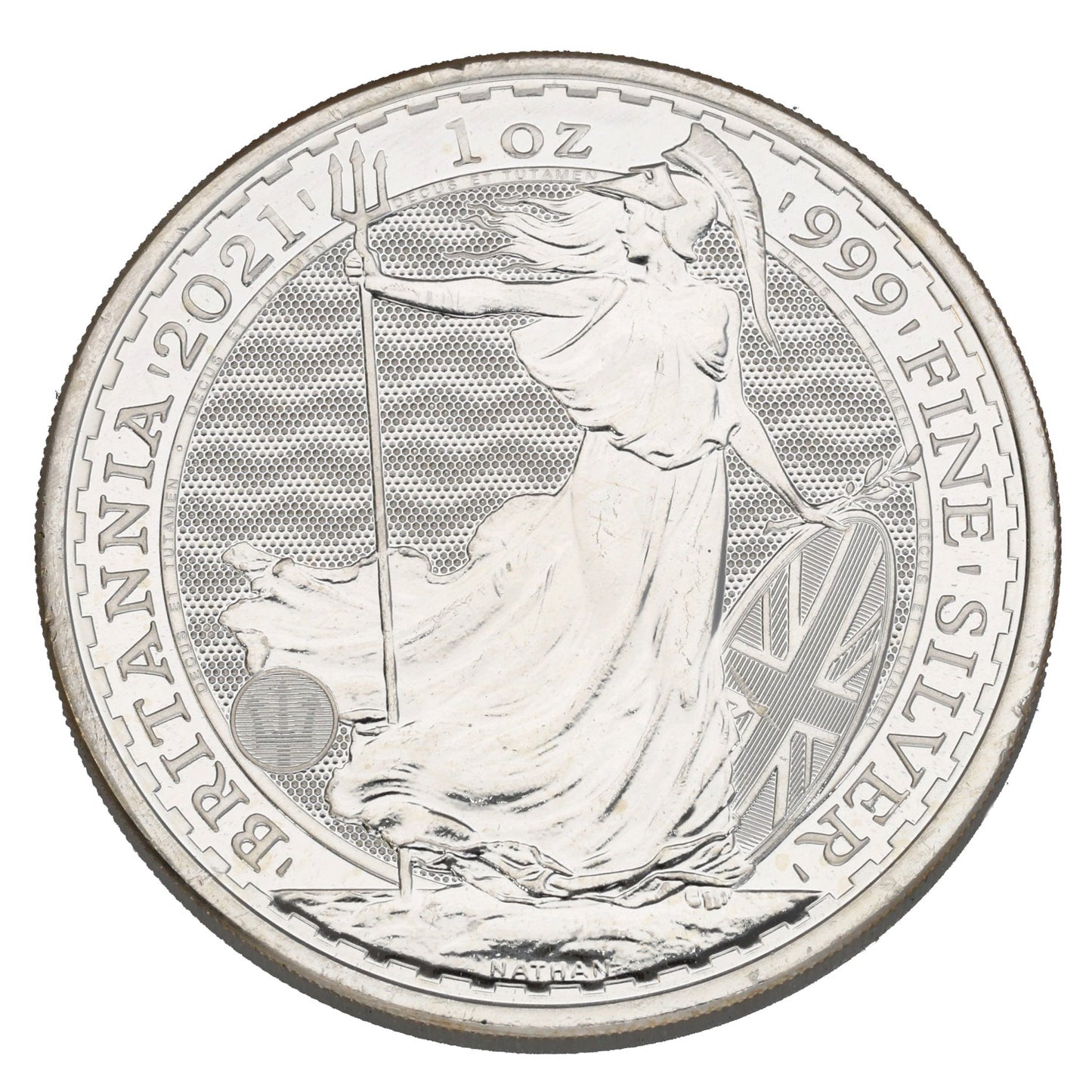 Fine Silver Queen Elizabeth II 1 OZ Britannia Coin 2021
