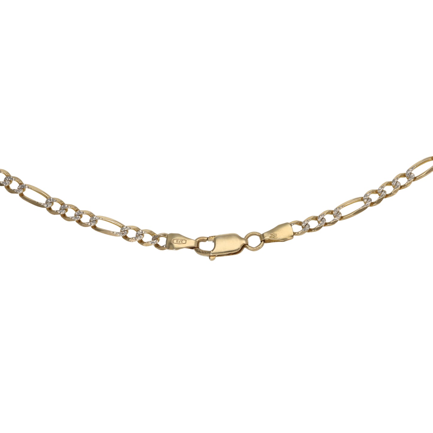 9ct Gold Figaro Chain 26"