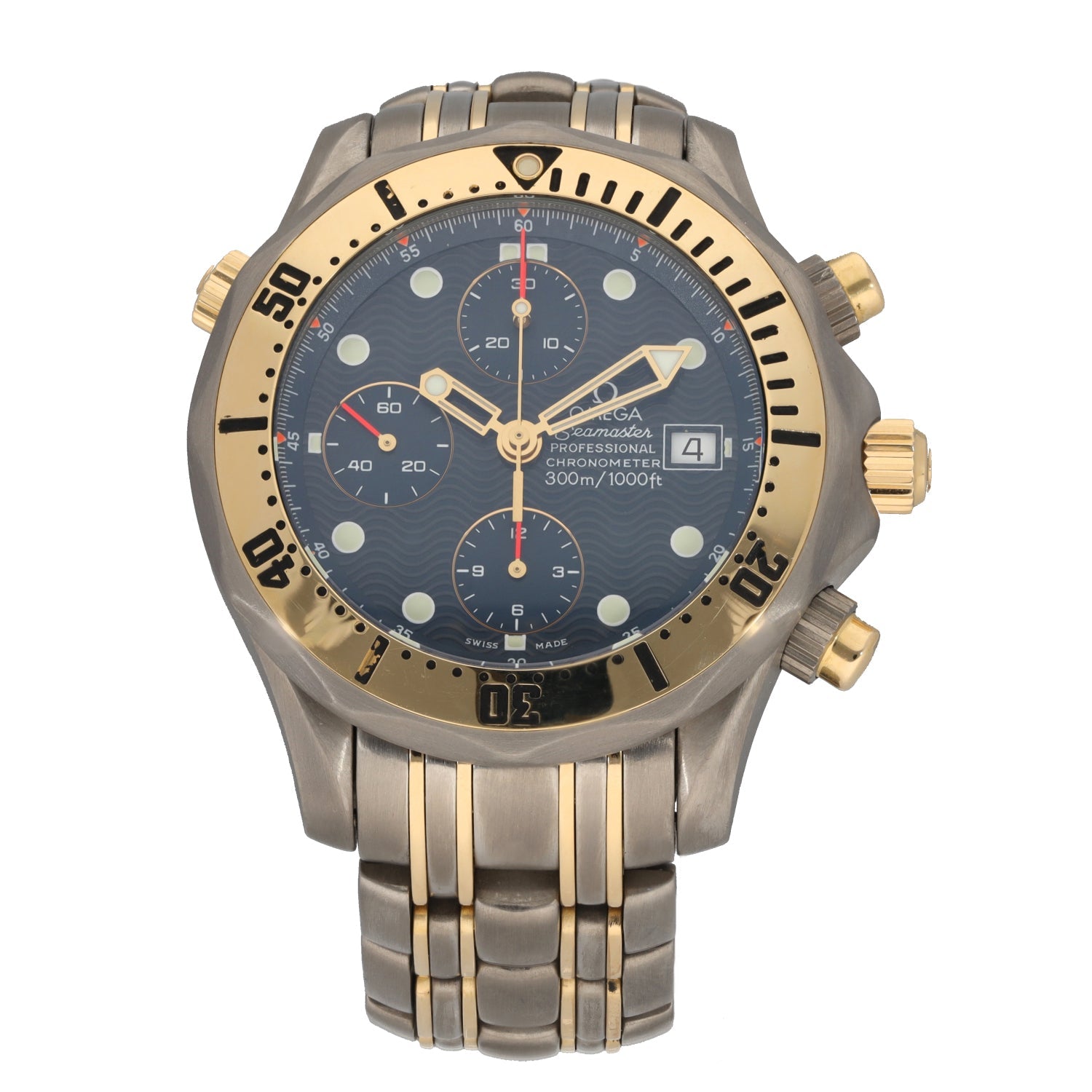 Omega Seamaster 42mm Bi-Colour Watch – H&T