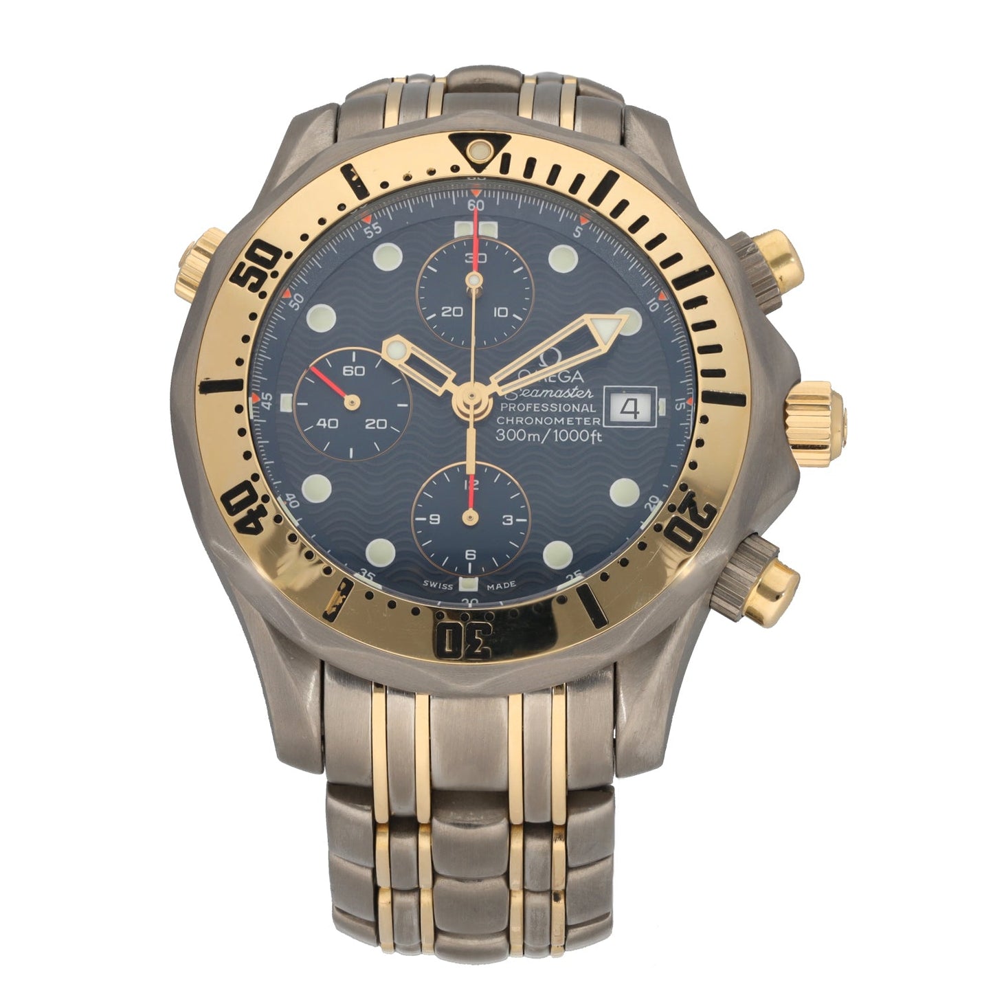 Omega Seamaster 42mm Bi-Colour Watch