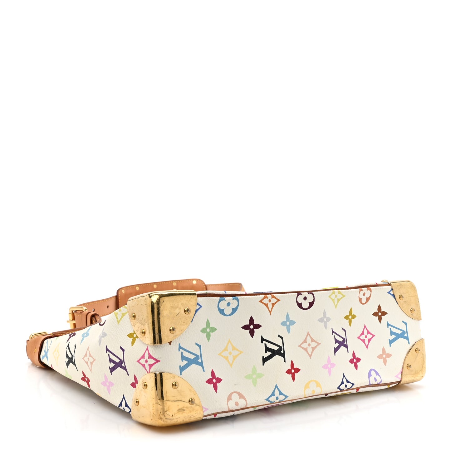 Louis Vuitton Boulogne Monogram Coated Canvas Bag - White