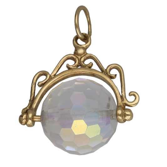 9ct Gold Imitation Gem Alternative Pendant