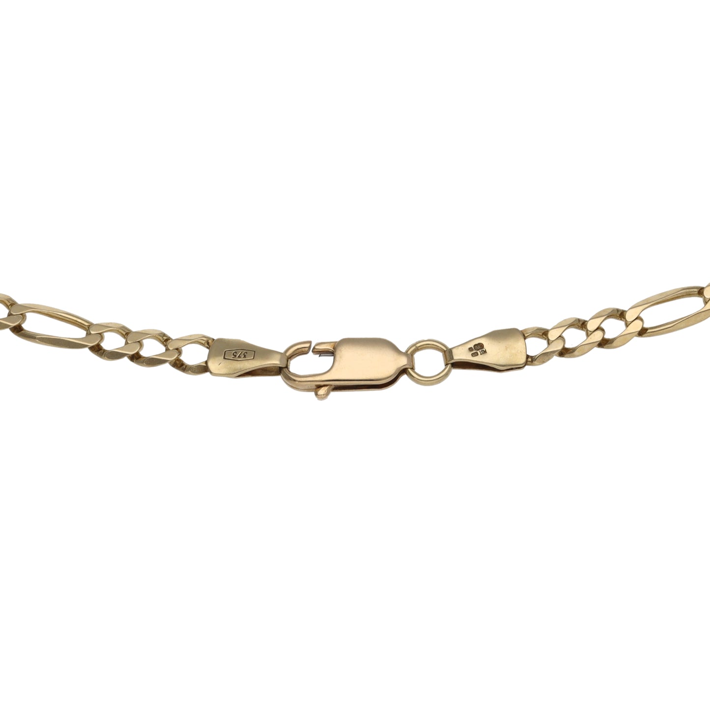 9ct Gold Figaro Chain 20"