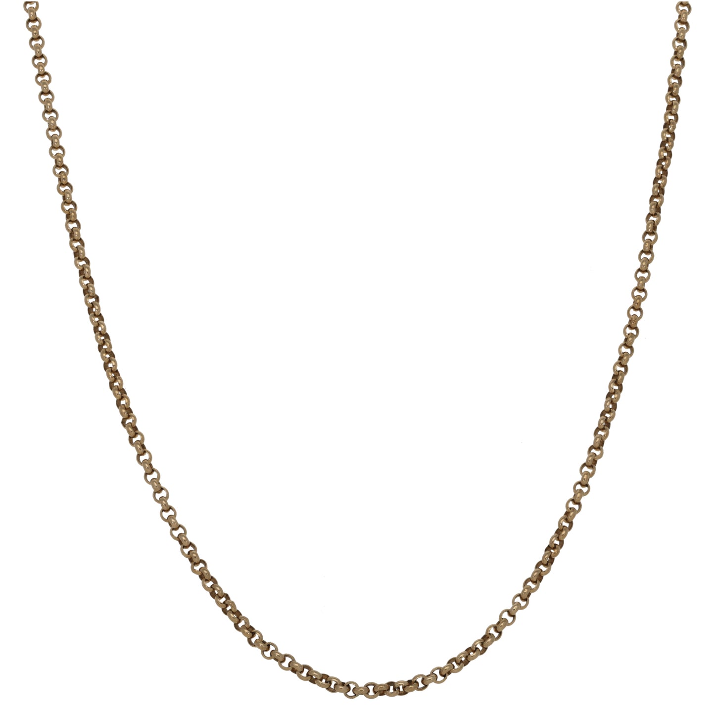 9ct Gold Belcher Chain 22"