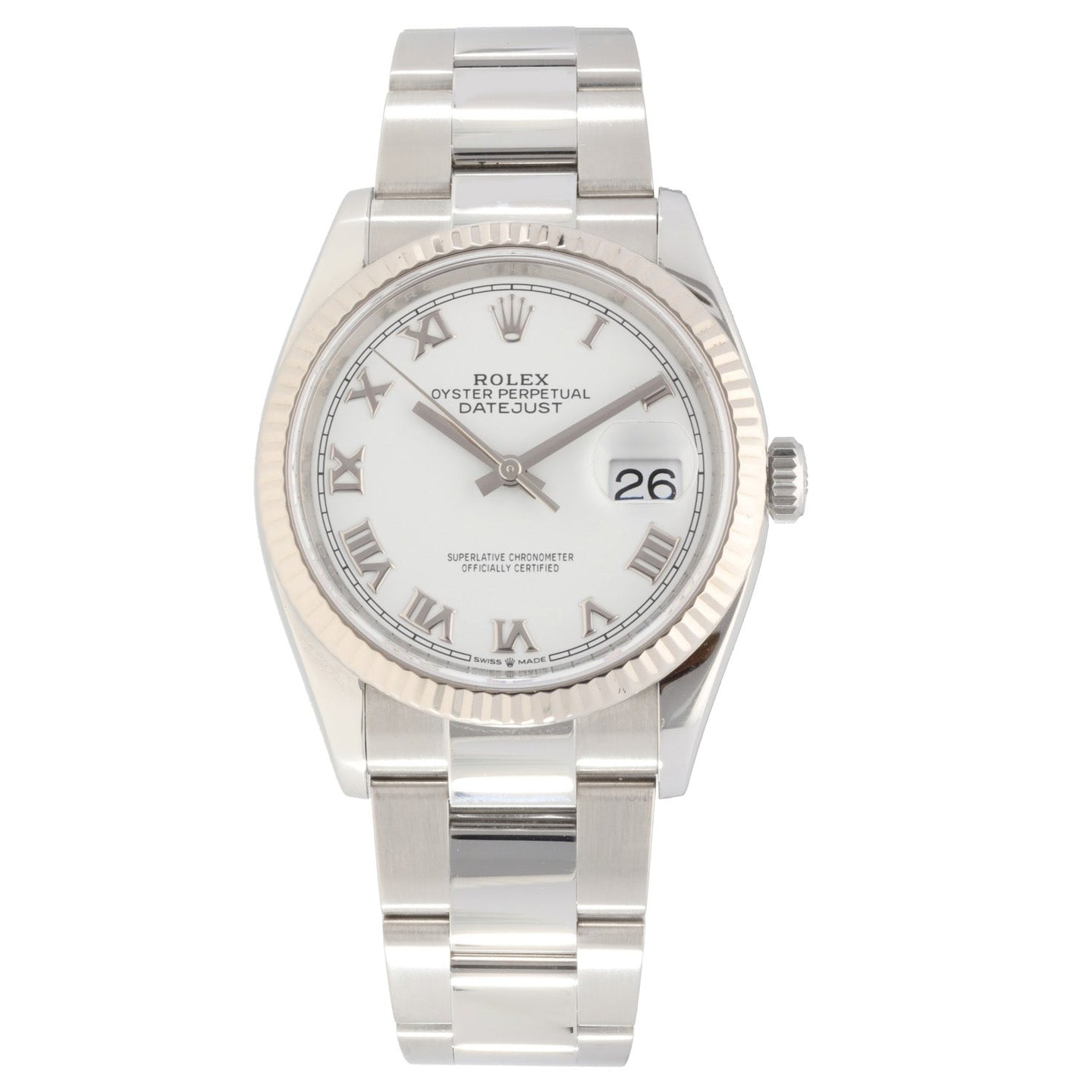 Rolex Datejust 126234 36mm Stainless Steel Watch