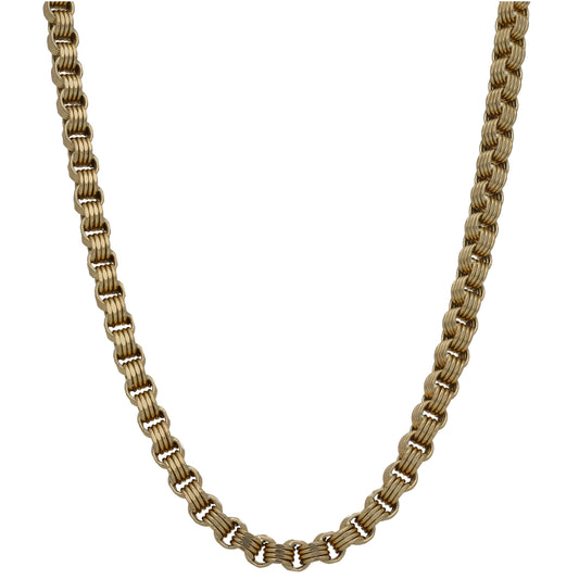 9ct Gold Belcher Chain 28"