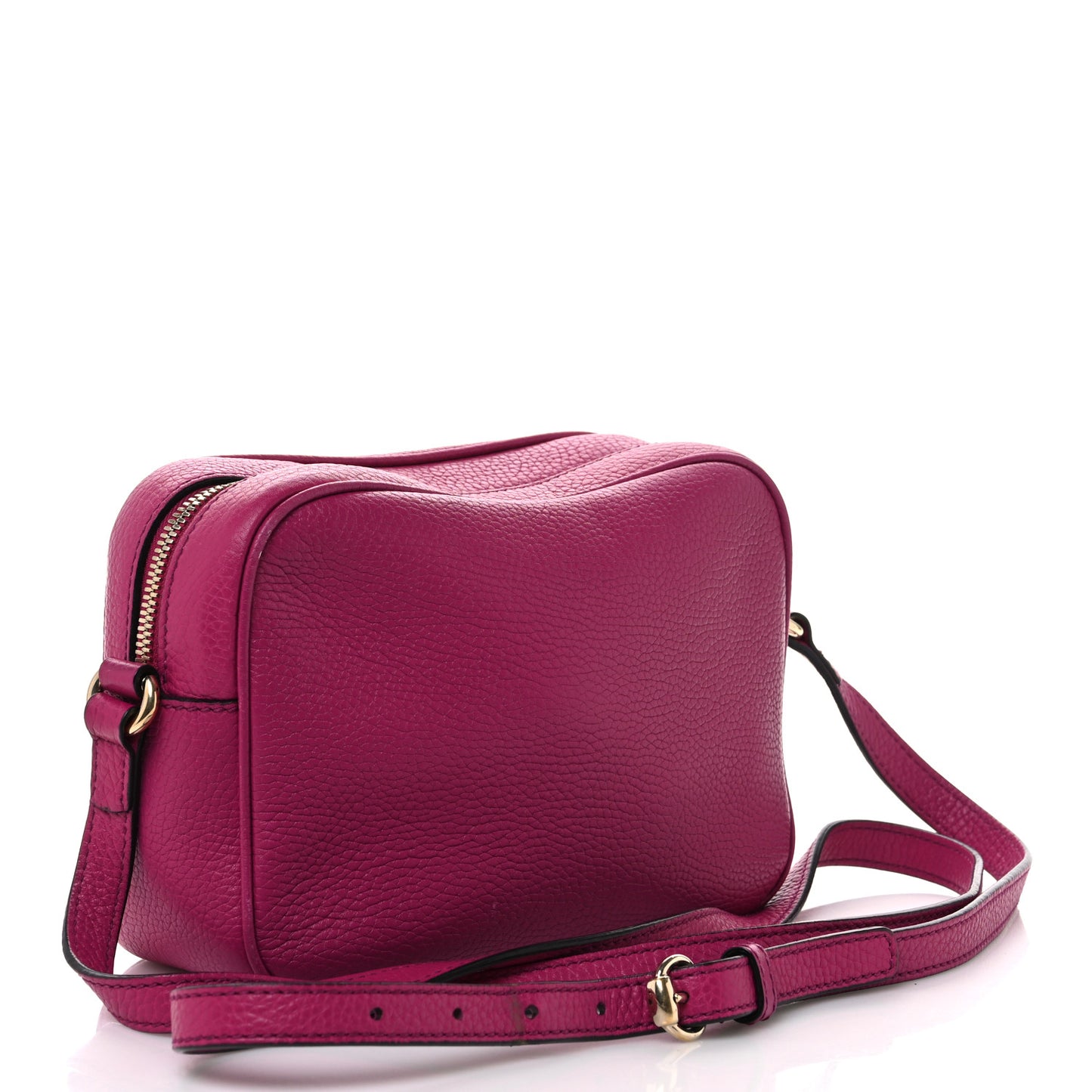 Gucci Soho Disco Calfskin Leather Bag - Bright Bouganville