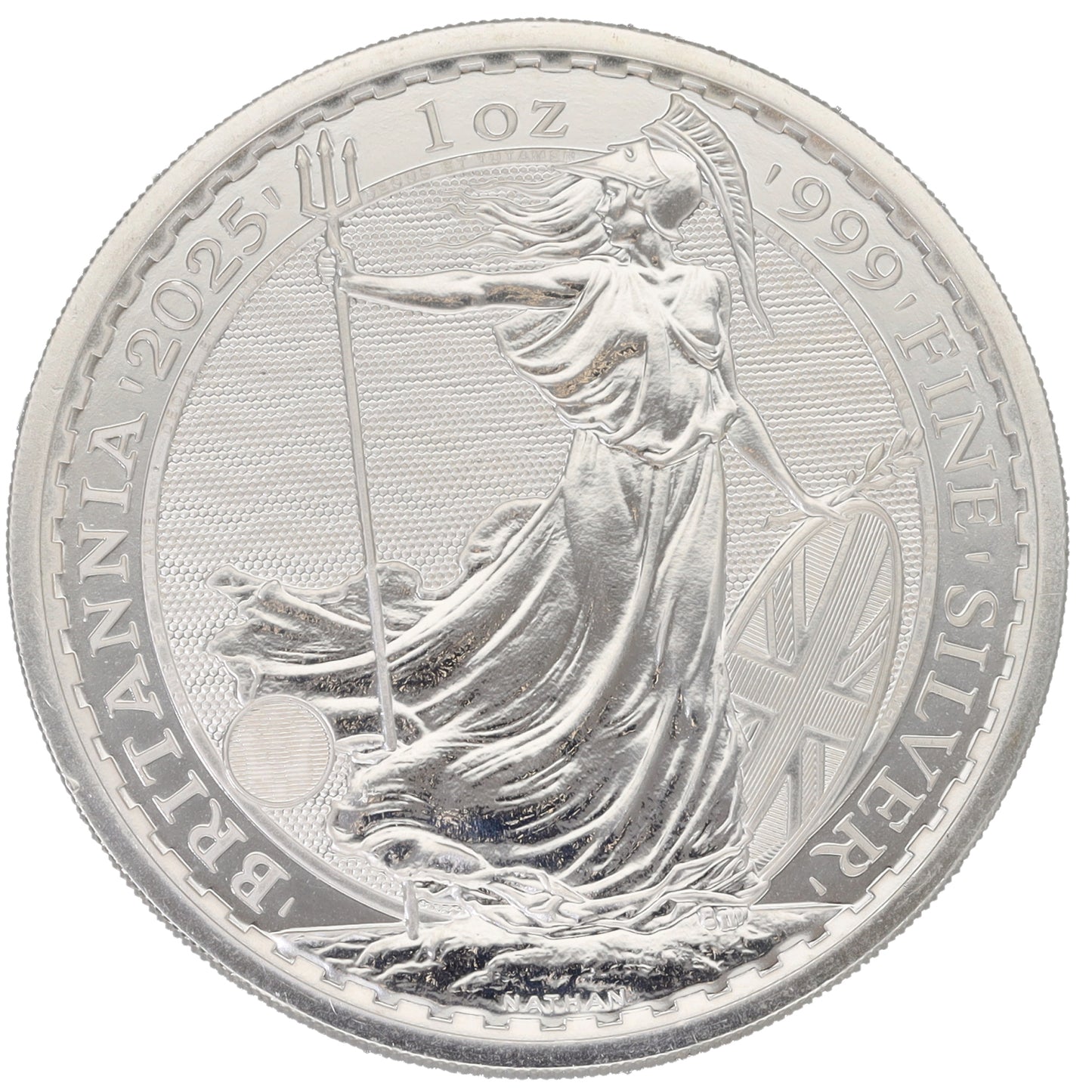 Fine Silver King Charles III 1 OZ Britannia Coin 2025