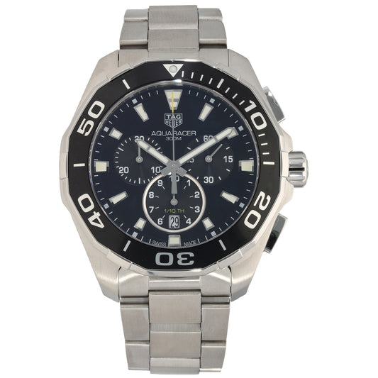 Tag Heuer Aquaracer CAY111A 43mm Stainless Steel Watch