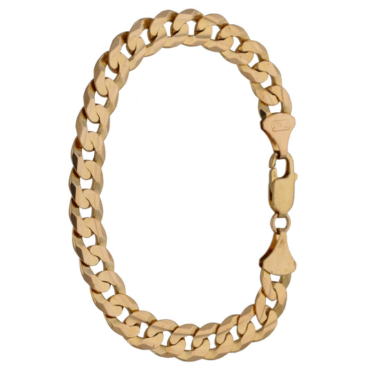 9ct Gold Curb Bracelet