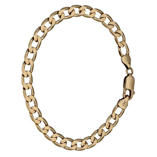 9ct Gold Curb Bracelet