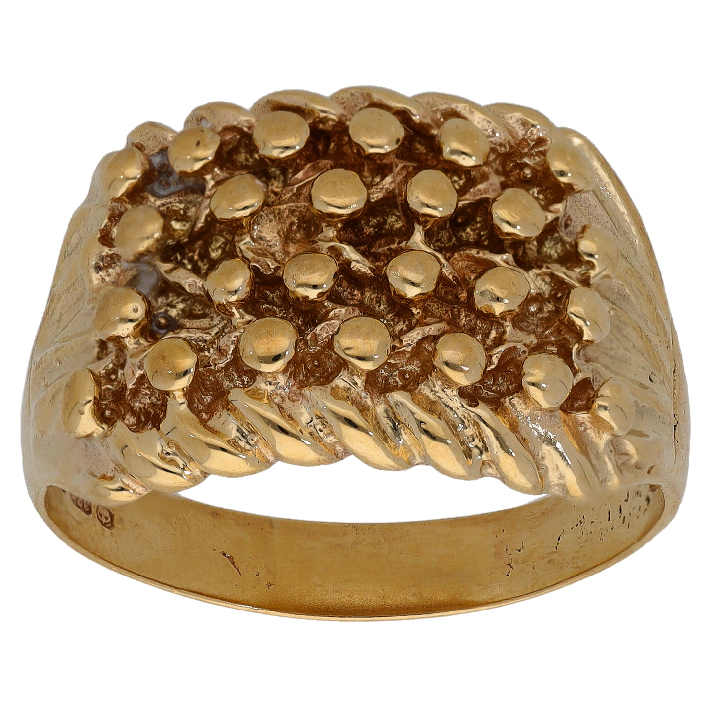 9ct Gold Keeper Ring Size Y